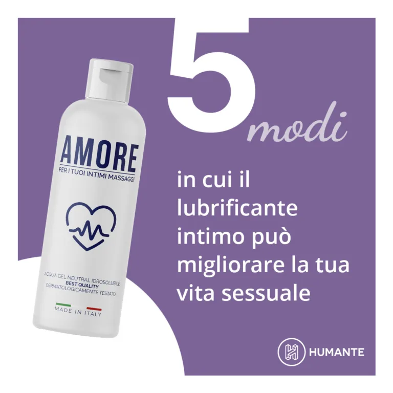 5 modi in cui il lubrificante intimo migliora la vita sessuale